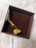 周大生復(fù)購補(bǔ)貼黃金葫蘆吊足金花絲福祿生財掛墜七夕禮物送女友 1.55g 曬單實(shí)拍圖
