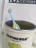 ECO IN CORN兒童牙刷寶寶換牙期3-6-12以上牙刷柔密軟毛一歲專(zhuān)用口腔清潔男孩 兒童軟毛牙刷+漱口杯綠色小恐龍 曬單實(shí)拍圖
