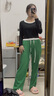 森馬長(cháng)袖T恤女短款上衣顯瘦純色背心春秋緊身兩件套107624101002 曬單實(shí)拍圖