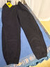 JEEP SPIRIT高端春秋休閑工裝褲男美式潮牌寬松直筒束腳褲子男士大碼哈倫褲男 黑色 4XL 曬單實(shí)拍圖