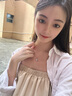 法蔻（farcoko）楓葉傳情項鏈女新款高級感輕奢配飾送人七夕情人節(jié)生日禮物送女友 楓葉項鏈*白金色【精美禮盒】 曬單實拍圖