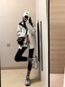 浪莎羊絨蠶絲鯊魚(yú)褲女2025新款加絨加厚高腰瑜伽顯瘦打底褲外穿保暖褲 曬單實(shí)拍圖