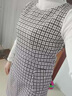 皮爾卡丹（pierre cardin）小香風(fēng)連衣裙女2025秋冬新款氣質(zhì)顯瘦背帶套裝裙子大碼顯瘦馬甲裙 黑裙子+贈打底衫 L 【建議100-115斤】 曬單實拍圖