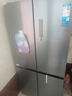 美的（Midea）428L法式五門(mén)多門(mén)超薄零嵌入純平全嵌家用冰箱一級能效無(wú)霜變頻三擋變溫智能WIFI互聯(lián)MR-450WUFPZE 曬單實(shí)拍圖