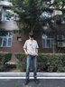 Levi's李維斯秋季男士低腰511經(jīng)典修身復古休閑好搭牛仔褲 曬單實拍圖