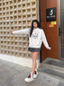 靖話原創(chuàng)設(shè)計小白鞋女2025年春夏季新款板鞋厚底增高休閑鞋百搭運動鞋 酒紅色 37 (235mm) 曬單實拍圖
