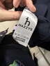 哈吉斯（HAZZYS）品牌童裝男女童打底衫秋新品舒適彈力簡約保暖針織打底衫 藏藍(lán) 130 曬單實(shí)拍圖