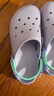 斯凱奇（Skechers）女鞋洞洞鞋涼鞋增高厚底耐磨沙灘拖鞋小怪獸包頭洞洞鞋111581 薰衣草色/LAV 38 曬單實(shí)拍圖