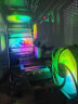 阿斯加特 （Asgard）DDR4 32G(16G*2) 3200  洛极系列W2  RGB灯条台式机内存条 实拍图