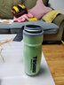 塔斯隊長(cháng)自行車(chē)騎行水壺山地公路車(chē)戶(hù)外運動(dòng)大容量水杯擠壓式水瓶單車(chē)裝備 【保溫保冷】綠色620ml（防塵） 曬單實(shí)拍圖