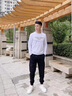 雅鹿工裝褲男士休閑長(cháng)褲春秋季潮牌寬松哈倫百搭男士束腳運動(dòng)褲子男 黑色(春秋款)+深灰(春秋款) 兩條裝 XL (推薦120-140斤) 曬單實(shí)拍圖