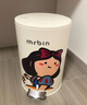 麥桶桶（Mr.Bin）網(wǎng)紅創(chuàng  )意垃圾桶客廳可愛(ài)卡通帶蓋臥室腳踏式衛生間廚房?jì)和鼗?【童話(huà)公主】 奶油白 9L 曬單實(shí)拍圖