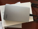 绿联 USB3.0移动硬盘盒2.5英寸外置硬盘壳 SATA串口笔记本电脑台式机固态机械SSD硬盘盒子 USB3.0【固定线款】 实拍图