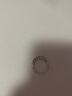 HEFANG何方珠寶白月光戒指尾戒女士輕奢高級感七夕情人節(jié)禮物送女友 16# 曬單實拍圖