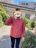 啄木鳥（TUCANO）媽媽冬裝棉襖時(shí)尚加絨棉衣外套2024新款中老年女裝冬季羽絨棉服 桔紅色 3XL 建議115-130斤 曬單實(shí)拍圖