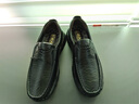 老人頭 男士皮鞋軟皮軟底豆豆鞋透氣厚底商務(wù)休閑男鞋純手工一腳蹬鞋子 黑色【頭層牛皮】 38 (240mm) 曬單實(shí)拍圖