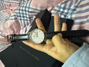 丹尼爾惠靈頓（DanielWellington）dw手表男 學生簡約石英腕表男士手表歐美表 七夕情人節(jié)禮物送男友 黑色皮帶36MM-DW036 曬單實拍圖