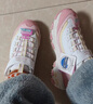 Skechers斯凱奇兒童奶茶熊秋冬女童保暖天鵝絨運(yùn)動(dòng)鞋老爹熊貓鞋302524L 曬單實(shí)拍圖
