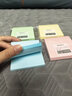 晨光便利貼彩色小條便簽貼紙四色易事貼學(xué)生用記事貼便簽外賣(mài)留言本辦公用品記事貼可撕粘性強高顏值小本子 【中號】4本裝（共400張） 曬單實(shí)拍圖