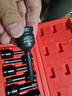 GResterH特硬內(nèi)六角1/2風(fēng)炮連體批頭氣動6角旋具套筒電動內(nèi)六方扳手套裝 1/2特硬連體批頭10件套 曬單實拍圖