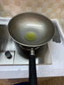 幸甚鈦鍋純鈦炒鍋全鈦無(wú)涂層圓底平底燃氣灶煤氣不粘鍋家用炒菜鍋 新穎款全鈦純鈦鍋 32cm 無(wú)附耳【厚度3】 曬單實(shí)拍圖