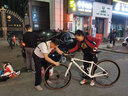 洛克兄弟 吸盤式車頂自行車架車載汽車行李架強(qiáng)力吸附山地公路自行車裝備 紅色三車版 曬單實(shí)拍圖