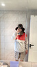 KOLON SPORT/可隆夾克 男子戶(hù)外運動(dòng)休閑衣露營(yíng)連帽款防風(fēng)外套上衣 LHJK4MTK51-BE 米黃 XL 180/100A 曬單實(shí)拍圖