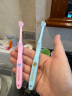 惠百施0.5-3岁婴幼儿宝宝小孩牙刷软毛儿童牙刷分龄护齿牙刷4支装 实拍图