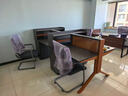 職員辦公桌椅組合四人位卡座4/6多人員工位屏風(fēng)職員桌辦公室桌子 1.2米雙人位 曬單實(shí)拍圖