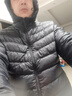 啄木鳥(niǎo)輕薄羽絨服秋冬季款外套男士連帽情侶輕便加絨保暖冬裝上衣服男裝 1800-2黑色【連帽款】 2XL （140-160斤） 曬單實(shí)拍圖