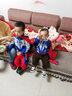 婉凱男童春秋套裝奧特曼衣服連帽護目鏡兒童酷炫運動(dòng)兒童服裝 賽羅護目鏡套裝+雙面披風(fēng) 105 曬單實(shí)拍圖