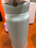 膳魔師（THERMOS）保溫杯316L不銹鋼便攜成人學(xué)生兒童保冷直飲水杯子禮物TCMT 藍(lán)色 曬單實拍圖