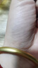 中國(guó)黃金（CHINA GOLD）光圈黃金耳環(huán)女款時(shí)尚足金圓形耳圈耳飾節(jié)日520禮物送女友送老婆 光圈耳環(huán) 【一對(duì)】約0.4g 曬單實(shí)拍圖