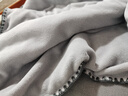 名創(chuàng  )優(yōu)品（MINISO）牛奶絨床上四件套冬季加厚被罩 1.5/1.8米床單款被套200x230cm 曬單實(shí)拍圖