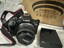 CANON全新 佳能EOS R50 微單相機(jī) 防抖視頻vlog高清相機(jī) 佳能r50國際版 黑色R50機(jī)器+RF18-45鏡頭 標(biāo)配（含原電原充） 曬單實(shí)拍圖
