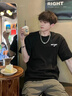 京蔻迪嘻哈高街美式鈦鋼項鏈立體切割古巴鏈時尚男生百搭配飾素款 10MM/50CM 細款帶禮盒建議身高15 曬單實拍圖