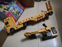 媽寶孖寶挖掘機玩具工程車(chē)兒童平板拖車(chē)超大號貨車(chē)挖土半掛卡車(chē)男孩3-6歲2 曬單實(shí)拍圖