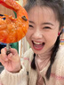 半繪針織衫女撞色毛衣開衫2025新款春秋軟糯寬松慵懶風(fēng)馬海毛外套女裝 條紋 S 8090斤 曬單實拍圖