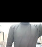 奈加图 冬季高领毛衣男2022年新款潮流大码宽松情侣休闲针织衫慵懒外穿 高纯色黑色毛衣 XL (120-140斤) 实拍图