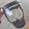 打農藥防護面罩全臉噴打藥高透明防霧電焊專(zhuān)用工業(yè)打磨防粉塵頭罩批發(fā)五羊一郎 黑色透明(防霧款) 曬單實(shí)拍圖