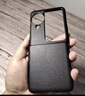 殼潮界 OPPO find N3 flip手機(jī)殼新款真皮n3flip折疊屏保護(hù)套商務(wù)輕奢全包防摔外殼 頭層牛皮【黑色】輕奢細(xì)膩 OPPO find n3flip 曬單實(shí)拍圖