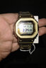 卡西歐（CASIO）七夕節(jié)禮物 G-SHOCK金屬小方塊時(shí)尚運(yùn)動男表小金塊銀塊男士手表 GMW-B5000SS-2PR 50周年紀(jì)念款 曬單實(shí)拍圖