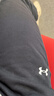 安德瑪（UNDERARMOUR）UA秋冬Rival女子抓絨慢跑運動(dòng)休閑長(cháng)褲1379438 黑色001 M 曬單實(shí)拍圖