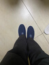Dwayne 夏季網(wǎng)鞋男滑鞋網(wǎng)面鞋軟底透氣休閑鞋一腳蹬懶人網(wǎng)眼鞋子男 運(yùn)動(dòng)網(wǎng)蘭 深蘭 43 (265mm) 曬單實(shí)拍圖
