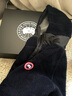 加拿大鵝（Canada Goose）Simcoe 女士羊羔絨連帽衫羊毛抓絨夾克大鵝外套 7016W  63 蔚洋藍(lán) M 曬單實(shí)拍圖