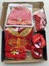 俏歡喜男寶抓周用品女寶抓周服衣服紅色滿月百天周歲禮服寶寶喜慶外出服 曬單實拍圖