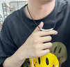 惜禮S999足銀竹節(jié)項(xiàng)鏈男鎖骨鏈潮流節(jié)節(jié)高升吊墜七夕情人節(jié)禮物送男友 【999銀】竹節(jié)項(xiàng)鏈 曬單實(shí)拍圖