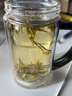 希諾（HEENOOR） 雙層玻璃杯耐熱防燙商務(wù)帶手柄辦公玻璃水杯泡茶杯帶把杯子 刻字 9321/435毫升 曬單實(shí)拍圖