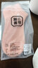 耐爾（NAIER）襪子女春夏季簡約小花白色隱形短襪吸汗排濕純色棉襪2023年新款 七日春信款-5雙裝 女均碼35-39 曬單實拍圖
