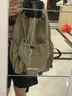 蒲卡儂抽繩雙肩包男士帆布書(shū)包男大學(xué)生運動(dòng)戶(hù)外男款登山背包小眾旅行女 卡其色 曬單實(shí)拍圖